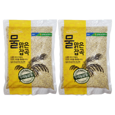 물맑은양평 청운농협 찰보리, 1kg, 2개