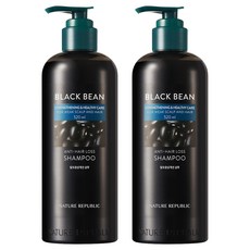 네이처리퍼블릭 블랙빈 탈모증상개선 샴푸, 520ml, 2개