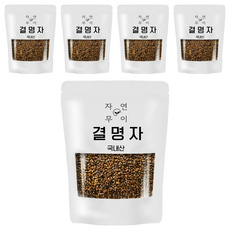 자연무이 결명자 볶지않은 건조 결명자차, 300g, 5개