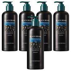 네이처리퍼블릭 블랙빈 탈모증상개선 샴푸, 520ml, 5개