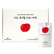 뚜띠프루티 나는 유기농 사과에오 사과즙, 30개, 120ml