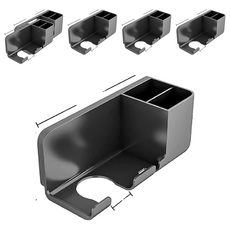 小麥購物 吹風機置物架 升級款 C136 185g, 黑色, 6個