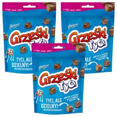 Gjeseski Tischi牛奶巧克力奶油搭配的威化餅, 3個, 120g