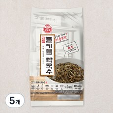 오뚜기 고기리 들기름 막국수 2인분, 485.4g, 5개
