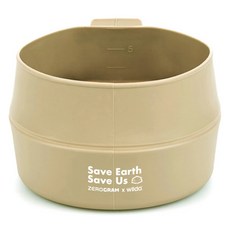 제로그램 윌도 폴딩 컵 S ZU2KPX2404, DESERT, 1개