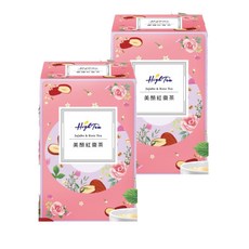 High Tea 伂橙 紅棗茶 無咖啡因、養生茶飲, 5g, 8包, 2盒