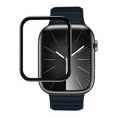 TOTU 拓途 Apple Watch 高清保護貼保護膜 定位器 38/40/41/42/44/45/49mm, 透明+黑邊, 1個