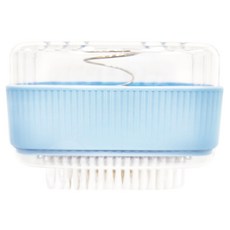 肥皂起泡盒洗衣刷, 藍色, 1個