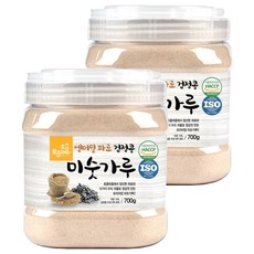 토종마을 엠머밀 파로 검정콩 미숫가루, 2개, 700g