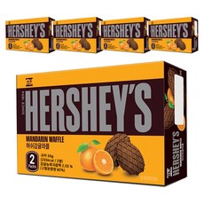 HERSHEY'S 好時 柑橘華夫餅, 5盒, 55g