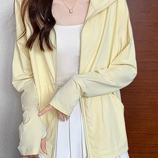 愛北鼻 成人冰絲防曬涼感外套 UPF50+, 3XL, 黃色