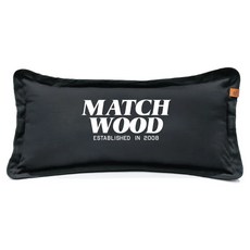matchwood LVHS 抱枕 49.5 x 26cm - 舒適居家生活, 黑色