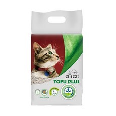 effi cat豆腐PLUS貓砂 強效結團 天然無毒, 2.8kg, 1包