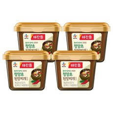CJ Haechandle 好餐得 只需用水煮就很夠味的青陽辣椒大醬湯醬料, 450g, 4個