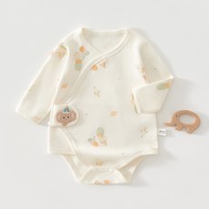 스타도어 포포패치 배냇 긴팔 바디수트