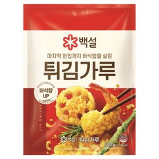 백설 튀김가루, 1개, 500g