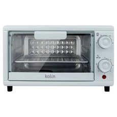 Kolin 歌林 雙旋鈕電烤箱 413 x 255 x 303mm 薄荷綠 10L 3kg, KBO-SD2218