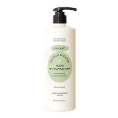 simplyO 蛋白質護髮素 綠色微風香, 500ml, 1瓶
