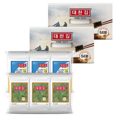 대천김 재래 도시락김, 5g, 108개