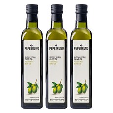 페페브루노 엑스트라버진 올리브오일, 500ml, 3개