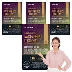Dailycore 綠茶兒茶素保健錠, 60顆, 4個