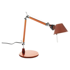 Artemide Tolomeo Micro 檯燈, 陽極氧化橘色