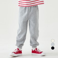 Lolly Tree 童款鬆緊帶刷毛慢跑褲