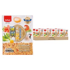 petbest飼育家九卵黃野菜栗, 500g, 20入