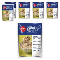 햇반 파로녹두닭죽, 420g, 6개