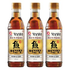 清純園魚醬油, 3個, 410ml