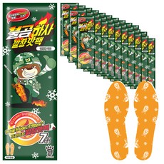 불곰하사 깔창형 핫팩 120g 260mm, 50개