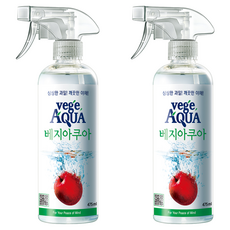 vege AQUA 蔬果清潔劑, 475ml, 2瓶