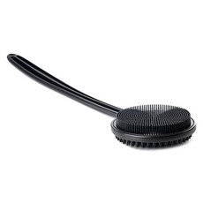 生命之神深層清潔雙面去角質身體刷, 1個, 混色, 1入