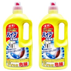 第一石鹼 Rookie 水管疏通清潔劑, 1L, 2瓶
