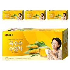 담터 옥수수 수염차, 1.5g, 150개입, 4개