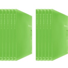 ibis 雙槓桿式彩色文件夾 A3 A4, 10個, 綠色