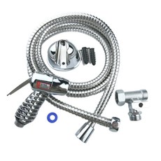 金屬+ABS清潔水龍頭噴槍套組1.5m, 1套