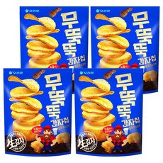 오리온 무뚝뚝 감자칩 통후추소금맛, 106g, 4개