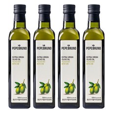 페페브루노 엑스트라버진 올리브오일, 500ml, 4개
