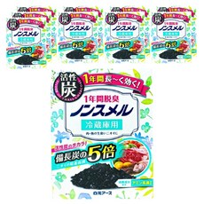 Hakugen Earth 白元 活性炭 冷藏室除臭劑, 25g, 10盒