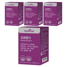 meditree 輔酶Q10複合膠囊, 30顆, 4盒