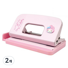 바이하츠 미니 2공펀치 MM-M2H, 2개, 마이멜로디