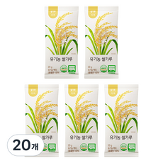 쁘띠엘린 순이유 유기농 쌀가루 2단계, 20g, 20개