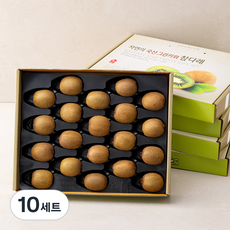 참다래 키위 87g 내외 x 20개입 선물세트, 10세트