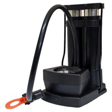 포에버진스 雙效打氣筒 附壓力錶 自行車充氣泵, 黑色, 1個