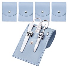 Living Home Detail 便攜式指甲刀 7 件套, 藍色, 5組