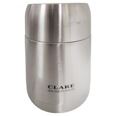 CLARE 晶鑽316真空燜燒罐, 不銹鋼色, 800ml, 1個