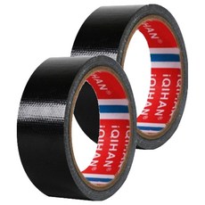 다다 고점도 강력 면 테이프 30mm x 20m, 검정색, 2개