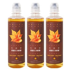 티바인 메이플 시럽, 520g, 3개