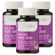 데일리원 비오틴 3000, 3개, 30g